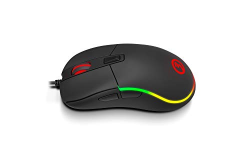 Ozone Gaming Neon X40 OZNEONX40 - Ratón Gaming, 7200 DPI, RGB, Color Negro