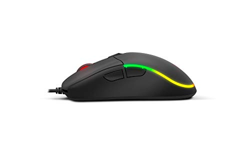 Ozone Gaming Neon X40 OZNEONX40 - Ratón Gaming, 7200 DPI, RGB, Color Negro