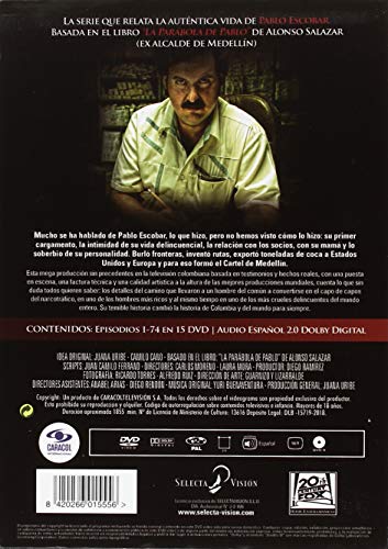 PABLO ESCOBAR EL PATRON DEL MAL SERIE COMPLETA DVD