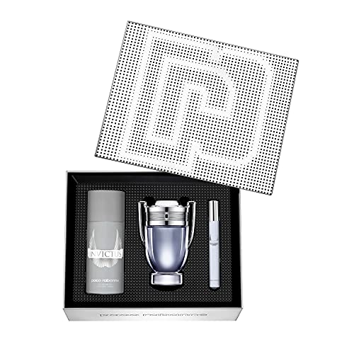 Paco Rabanne INVICTUS LOTE 3 pz 300 g