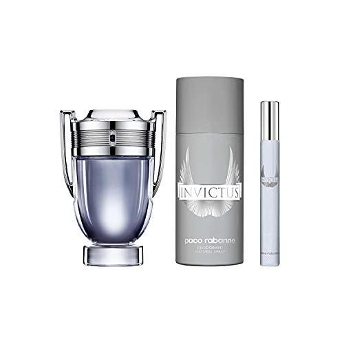 Paco Rabanne INVICTUS LOTE 3 pz 300 g