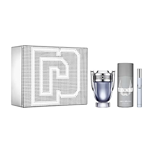 Paco Rabanne INVICTUS LOTE 3 pz 300 g