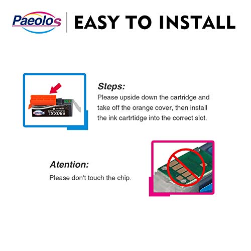 Paeolos 580XXL 581XXL Reemplazo para Canon PGI-580 XXL CLI-581 XXL Cartuchos de Tinta Compatible con Canon TS8150 TS8151 TS8152 TS9150 TS9155 TS8250 TS8251 TS8252 Negro/Cian/Magenta/Amarillo/Azul Foto