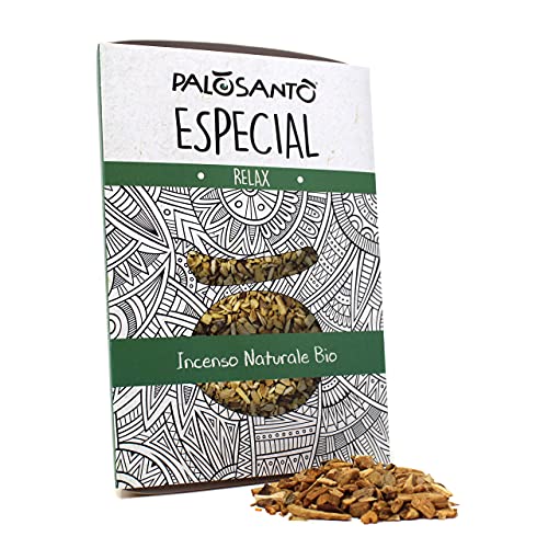 PALOSANTO - Palo Santo en Granos - Variedad Especial 80 Gr - Incienso Natural Chamánico Original para Quemar - Perfume Muy Fuerte y Envolvente, Rico en Limonene