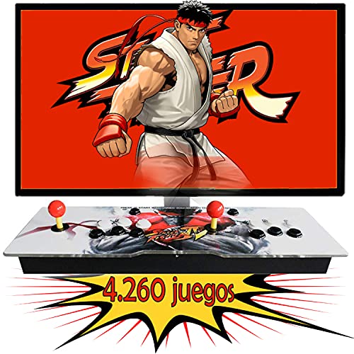 Pandora Box 10, (4260 Juegos más recordados) Ultima version 2021, Retro Consola Maquina recreativa Arcade Video, Joystick arcade, Versiones Originales Juegos retro, juegos 2D y 3D, Mame, Neogeo