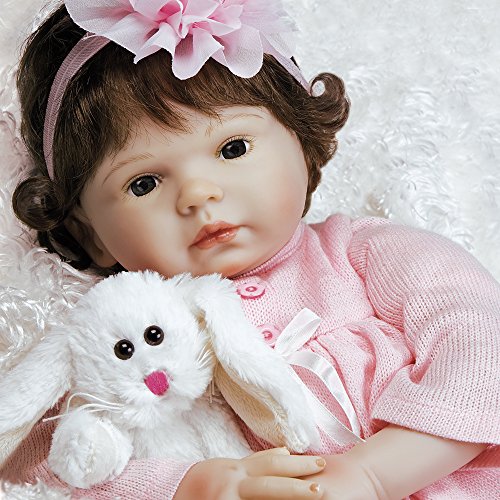 Paradise Galleries Reborn Muñeca Renacida Que Parece Un Verdadero Amor De Conejito En Vinilo De Silicona Flextouch, Niña De 21 Pulgadas (53 Cm), Juego De 6 Piezas