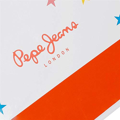 Paraguas Pepe Jeans Anaïs Bastón Pequeño Automático Naranja