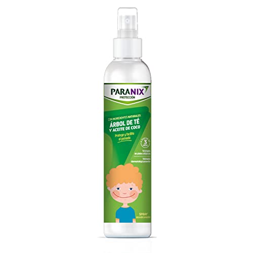 Paranix | Protección Árbol de Té Niño | Con Ingredientes Naturales | Arbol de Té y Aceite de Coco | Protege, moldea y hidrata | 250 ml