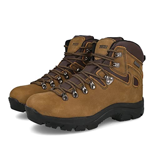 PAREDES - Bota Montaña Nobuck Hidrofugado Waterproof Roncesvalles Marron - Talla 44