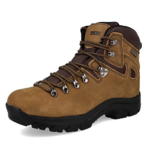 PAREDES - Bota Montaña Nobuck Hidrofugado Waterproof Roncesvalles Marron - Talla 44