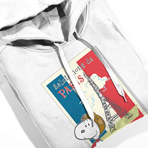 Peanuts Snoopy In Paris Women's Hooded Sweatshirt