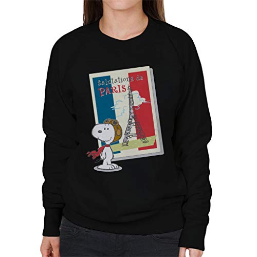 Peanuts Snoopy In Paris Women's Sweatshirt