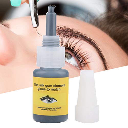 Pegamento Fuerte para Pestañas Postizas, 10ml Pegamento para Extensión de Pestañas Pegamento para Pestañas Sin Látex Profesional, Adhesivo para Pestañas Pestañas Individuales para Ojos Sensibles