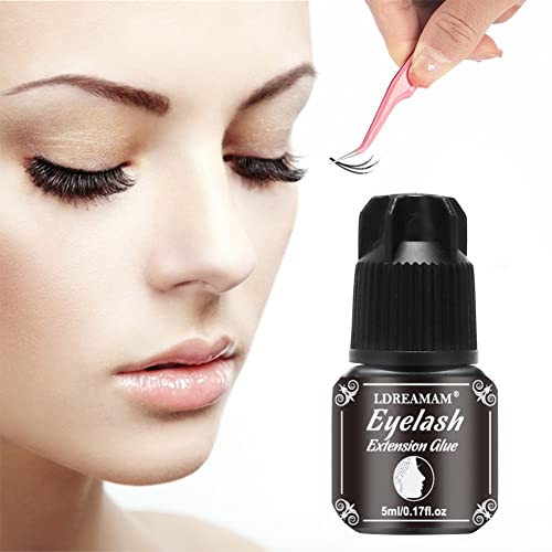 Pegamento Pestañas Postizas,Eyelash Extension Glue,Eyelash glue,Pestañas Falsas Extensión Pegamento,Pegamento para Extensión de Pestañas,Secado Rápido,Firme,larga duración