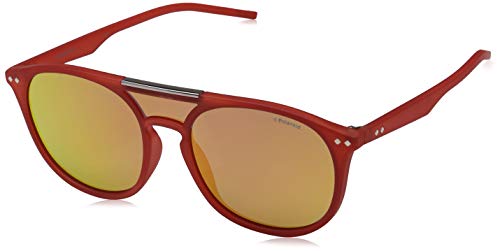 Polaroid PLD 6023/S OZ 15J Gafas de Sol, Naranja (Orange/Red Grey Speckled Pz), 99 Unisex Adulto