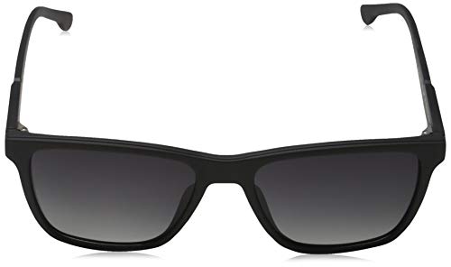 POLICE Men's WAKA 1 Sunglasses, MATT Black, 55