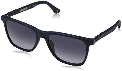 Police Origins 1 Gafas de Sol, Azul (Semi Matte Blue/Grey), 56.0 para Hombre