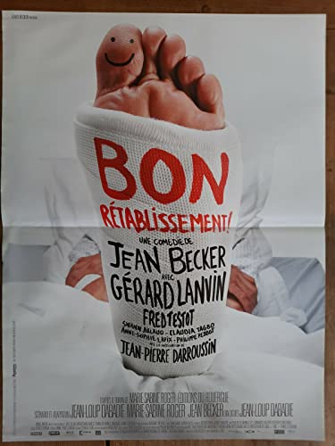 Póster de la marca Jean BECKER Gérard LANVIN 40 x 60 cm