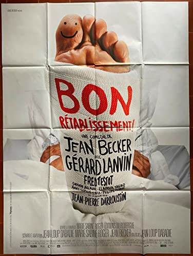 Póster de la marca Jean Becker Gerard LANVIN Hopital 120 x 160 cm