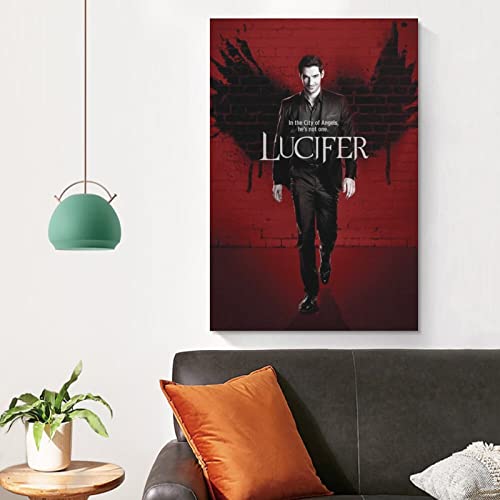 Póster de Tom Ellis de lona para decoración de la habitación, para dormitorio, decoración de pared, regalos para hombres y mujeres, póster e impresiones de 50 x 75 cm