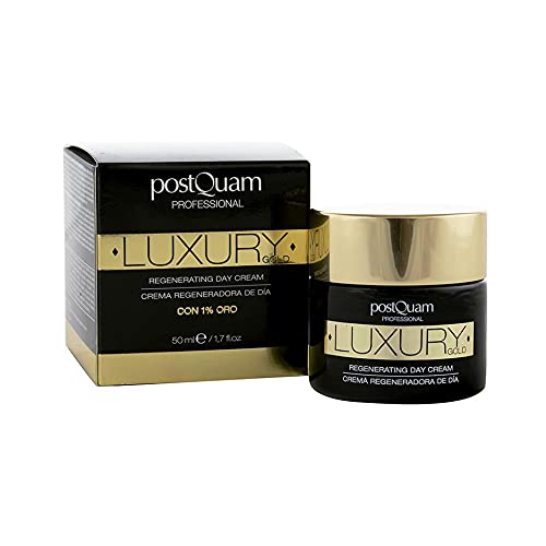 Postquam - Luxury Gold | Pack Antiedad de Día - Crema de Día Antiarrugas 50 ml + Serum Intensivo 30 ml | Pack Cremas Mujer