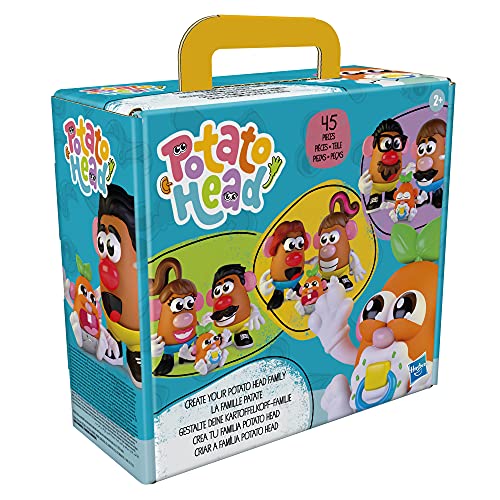 Potato Head CREA tu Familia niños a Partir de 2 años, con 45 Piezas para Personalizar familias Potato