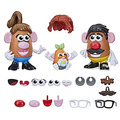 Potato Head CREA tu Familia niños a Partir de 2 años, con 45 Piezas para Personalizar familias Potato