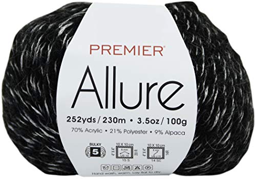 Premier Yarns Hilo Allure, Sombra de Plata, talla única, 230