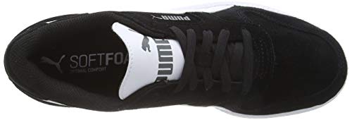 Puma Icra Trainer Sd - Zapatillas Unisex-Adulto, Negro (black-white), 42 EU, Par