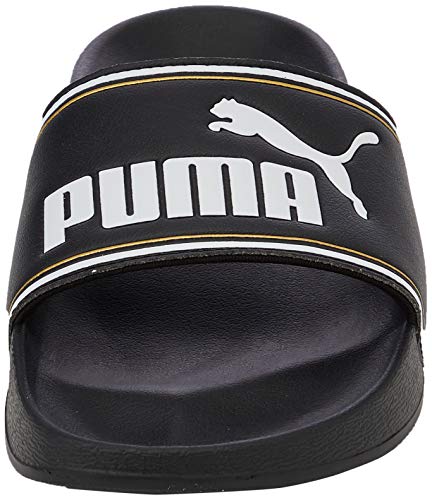 PUMA Leadcat FTR, Chanclas, para Unisex adulto, Negro (Puma Black-Puma Team Gold-Puma White), 35.5 EU