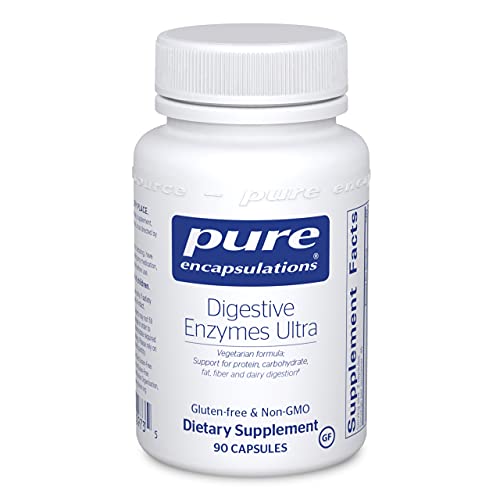 Pure Encapsulations - Digestive Enzymes Ultra - Comprehensive Blend of Vegetarian Digestive Enzymes - 90 Capsules