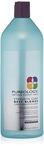 Pureology Strength Cure Best Blonde Acondicionador, 1000 ml