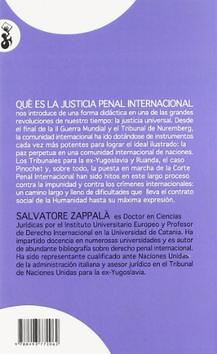 Que Es La Justicia Penal Internacional (Saber (proteus))