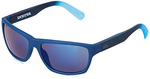 Quiksilver Enjoyer Gafas De Sol, Niños, Blue/Blue/Blue-Combo, 1Sz