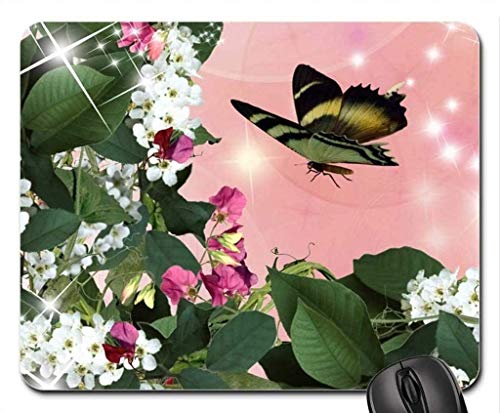 Rae Esthe Alfombrilla de ratón Flower Gaming Hermosa, Fragancia de Spring Mouse Pad, Mousepad