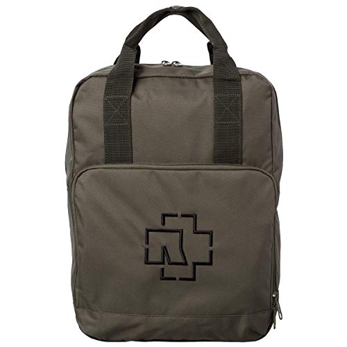 Rammstein Mochila Daypack Logo Olive