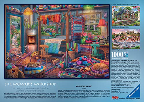 Ravensburger The Weaver's Workshop-Puzzle (1000 Piezas), Color (14843)