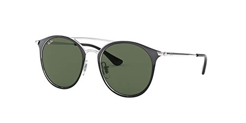 Ray-Ban 0RJ9545S Gafas de Sol, Silver On Top Black, 47 para Mujer