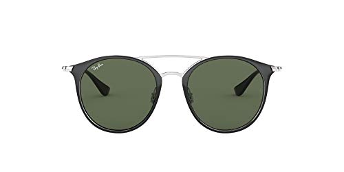 Ray-Ban 0RJ9545S Gafas de Sol, Silver On Top Black, 47 para Mujer