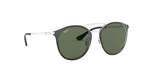 Ray-Ban 0RJ9545S Gafas de Sol, Silver On Top Black, 47 para Mujer