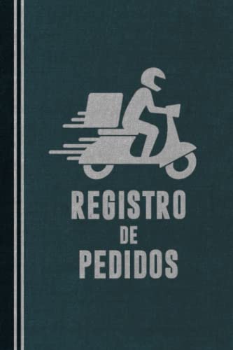 REGISTRO DE PEDIDOS: Cuaderno para registrar pedidos | Libreta para empresas | Organizador de pedidos de clientes