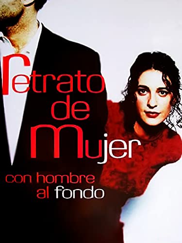 Retrato de mujer con hombre al fondo