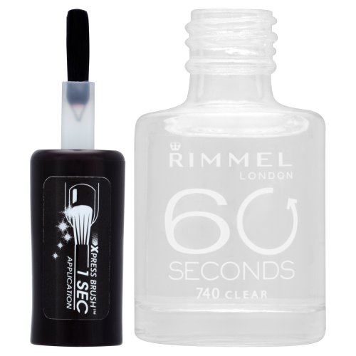 Rimmel 60 Seconds - Esmalte de uñas, transparente