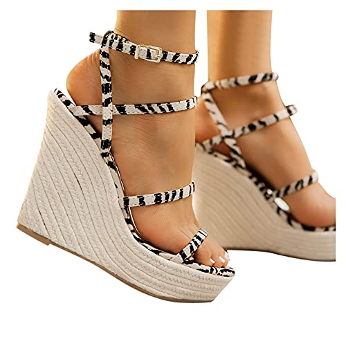 Sandalias planas para citas,Sandalias Planas Verano Mujer Estilo Bohemia Zapatos de Dedo Zapatillas Cinta Elástica Casuales de Playa Chanclas Romanas