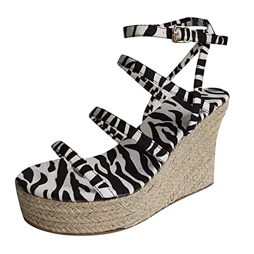 Sandalias planas para citas,Sandalias Planas Verano Mujer Estilo Bohemia Zapatos de Dedo Zapatillas Cinta Elástica Casuales de Playa Chanclas Romanas