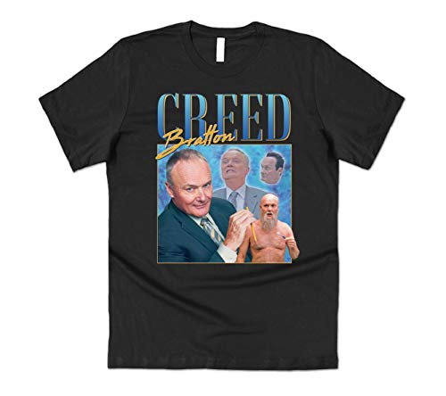 Sanfran Clothing Creed Bratton Homage Top Funny US Office TV Show Retro 90's Boboddy Camiseta