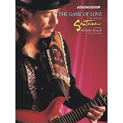 Santana Featuring Michelle Branch: The Game Of Love (TAB). Partituras para Acorde de Guitarra(Pentagramas )