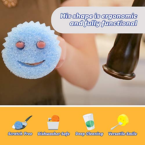 Scrub Daddy colores, 4 unidades