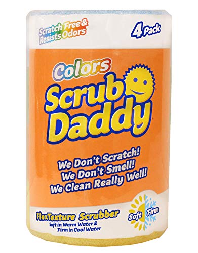 Scrub Daddy colores, 4 unidades