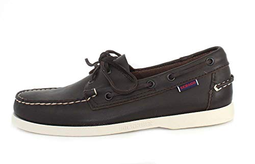 Sebago Docksides Portland, Zapatos para Hombre, Marrón (Dk Brown 901), 42 EU